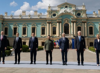 Nordische und baltische Staats- und Regierungschefs zu Solidaritätsbesuch in Kiew