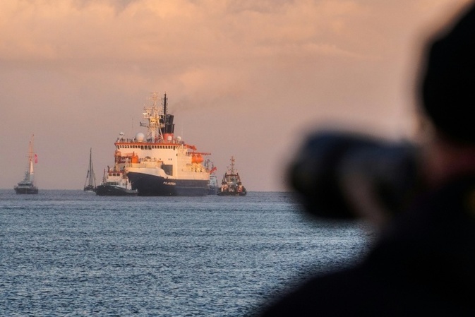 Forschungseisbrecher ''Polarstern'' legt zwei Millionen Seemeilen zurück