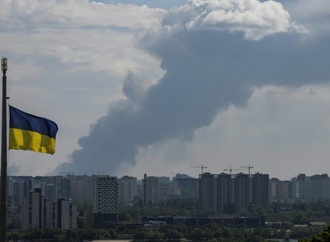 Russland greift Kiew am helllichten Tag mit Drohnen an