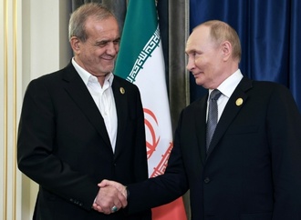Präsidenten Russlands, Chinas und des Iran bei Gipfel in Kirgistan