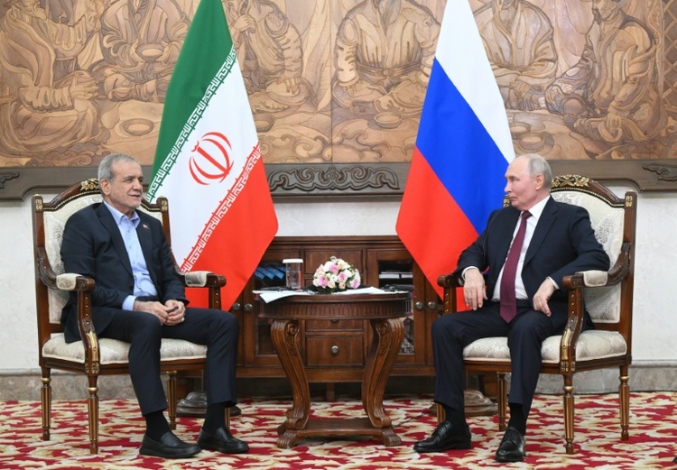 Treffen in Kirgistan: Peseschkian dankt Putin für Russlands Haltung zu Iran-Krieg