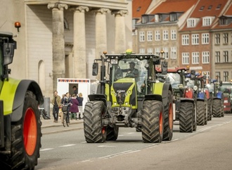 Dänische Bauern protestieren gegen schärfere Düngeregeln