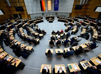 Umfrage vor Berliner Abgeordnetenhauswahl sieht CDU wieder vor Linkspartei
