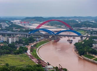 Nach vier Jahren Bauzeit: Neuer Kanal in China soll Handel deutlich erleichtern