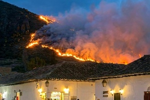 Kolumbien: Waldbrand in Touristenstadt Villa de Leyva teilweise unter Kontrolle