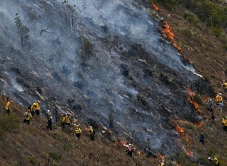 Kolumbien: Waldbrand in Touristenstadt Villa de Leyva größtenteils unter Kontrolle