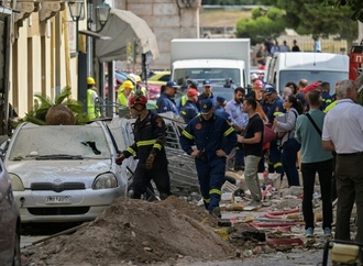 Fünf Vermisste nach Gebäudeexplosion nahe Akropolis in Athen