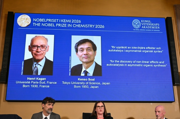Spiegelmoleküle: Nobelpreis für Chemie geht an Forscher aus Frankreich und Japan