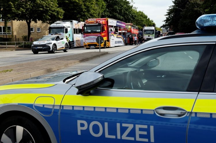 Brand auf Schulgelände in Hessen - Polizei vermutet Anschlag auf Ukraine-Hilfe