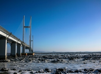 Neue Grenzbrücke zwischen China und Nordkorea eröffnet