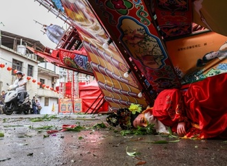 Zehntausende in Taiwan nach Durchzug von Taifun ''Champi'' ohne Strom