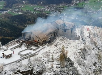 Brand in Kehlsteinhaus an Obersalzberg seit Samstagabend abgelöscht