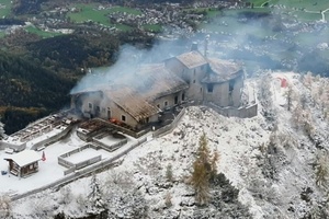 Kehlsteinhaus am Obersalzberg abgebrannt: Psychisch kranker Verdächtiger festgenommen