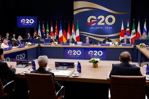 G20-Außenministertreffen in Atlanta: Wadephul gegen Familienfoto mit Lawrow